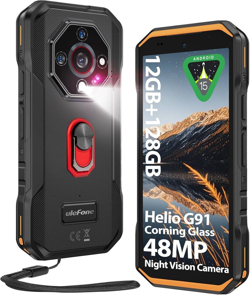 Ulefone Armor X32 Outdoor Handy , MTK G91 48MP+20MP Produktbild 