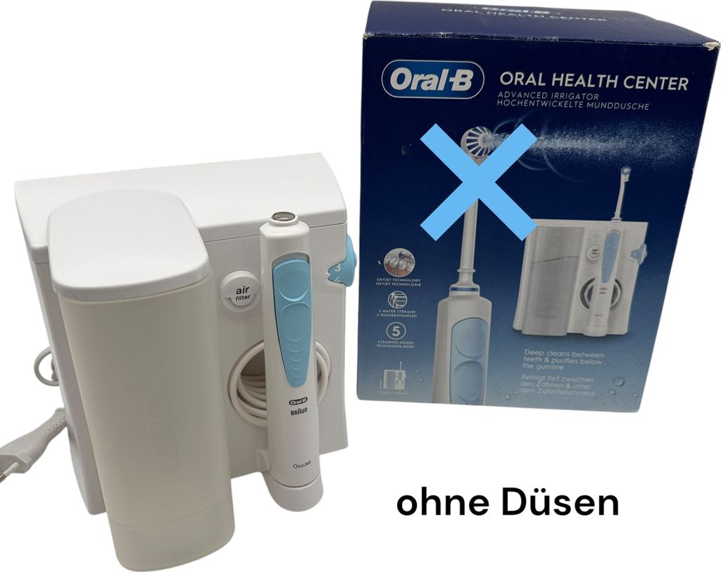 Oral-B Oral Health Center Munddusche, 2 Ersatzdüsen, Produktbild 52
