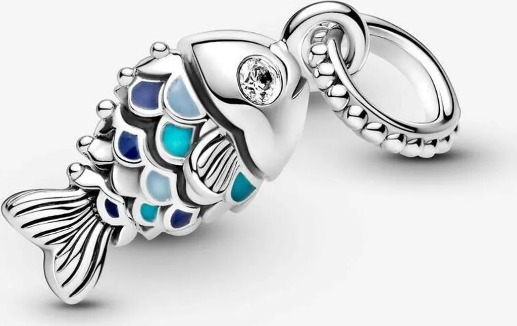 Analisi Pandora 799428C01: Charm Pesce in Argento e Smalto Blu