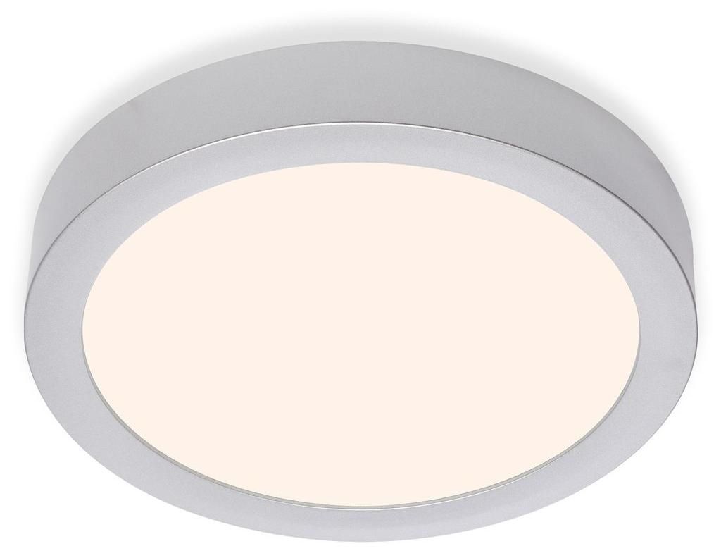 LED Aufbauleuchte Deckenlampe 16,5 W 3000K Chrom-Matt IP20 Produktbild 