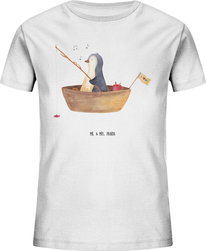 Mr. & Mrs. Panda Kleinkinder T-Shirt Pinguin Angelboot 3-4 Produktbild 
