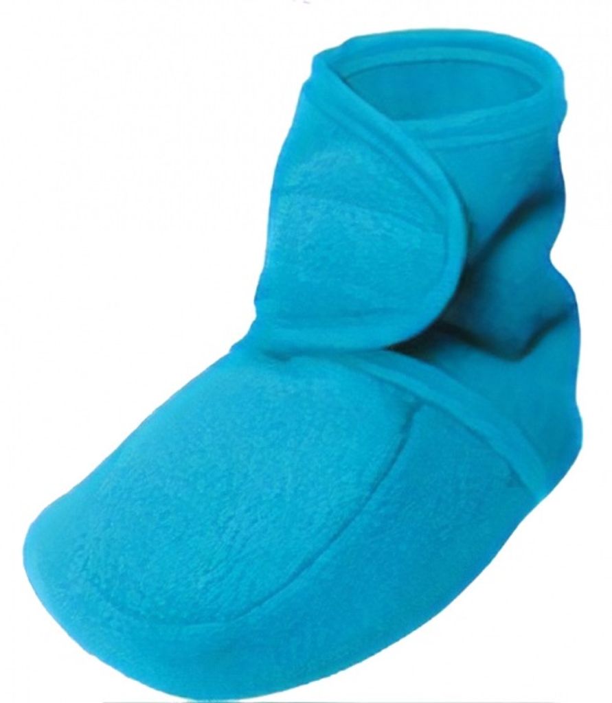 Playshoes Baby Fleeceschuhe Unisex-Baby Krabbelschuhe 16/17 Aquablau
