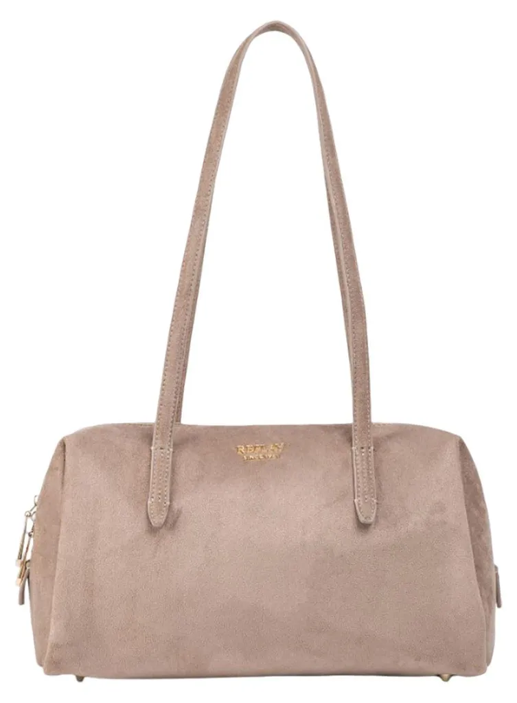 Sac bandoulière Rock Ridge Taupe - Petit sac à main Replay chic porté