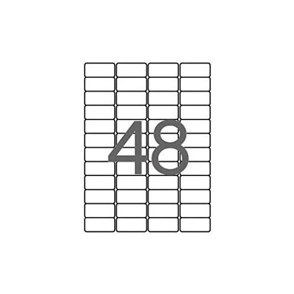 Set 960 Etichette Agipa Film 45,7x21,2mm - Qualità Premium Esterna