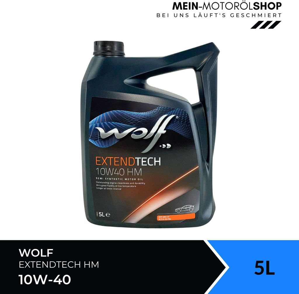 Wolf ExtendTech 10W-40 HM 5 Liter