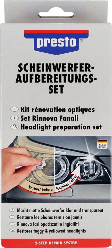 Presto Scheinwerfer-Aufbereitungs-Set Produktbild 
