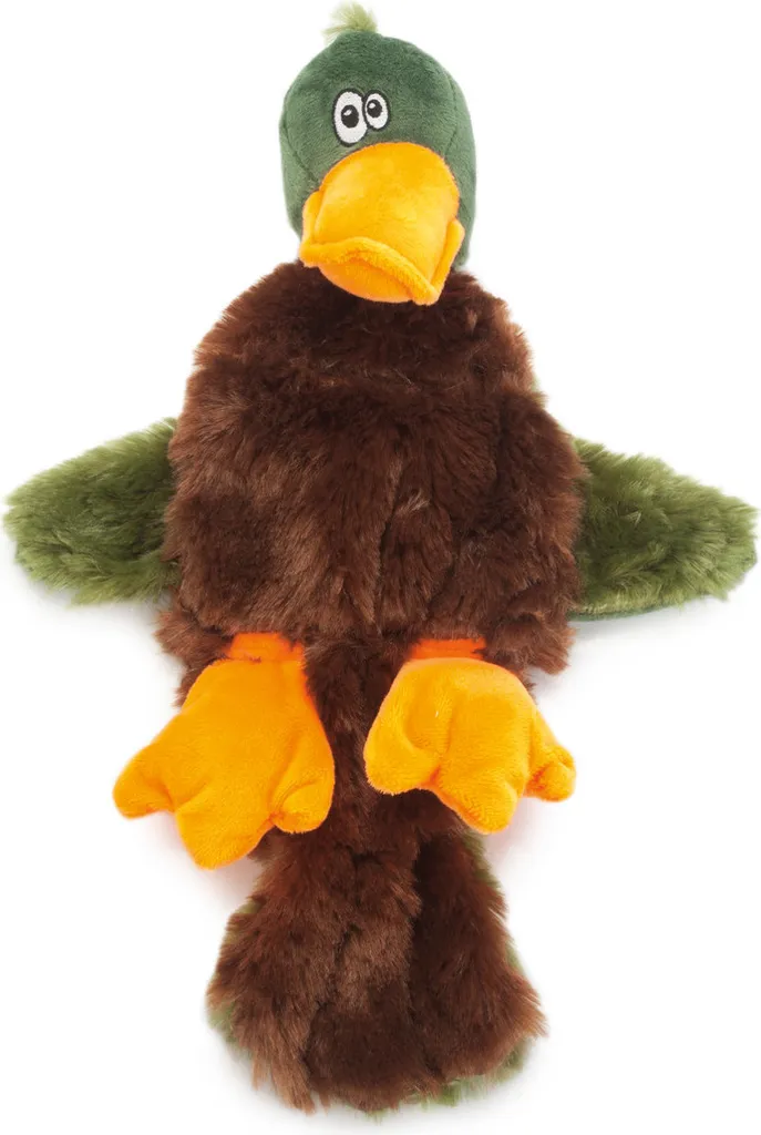 Doudou pour Chien Canard Plat Karlie Flatino Mallard en Peluche Douce