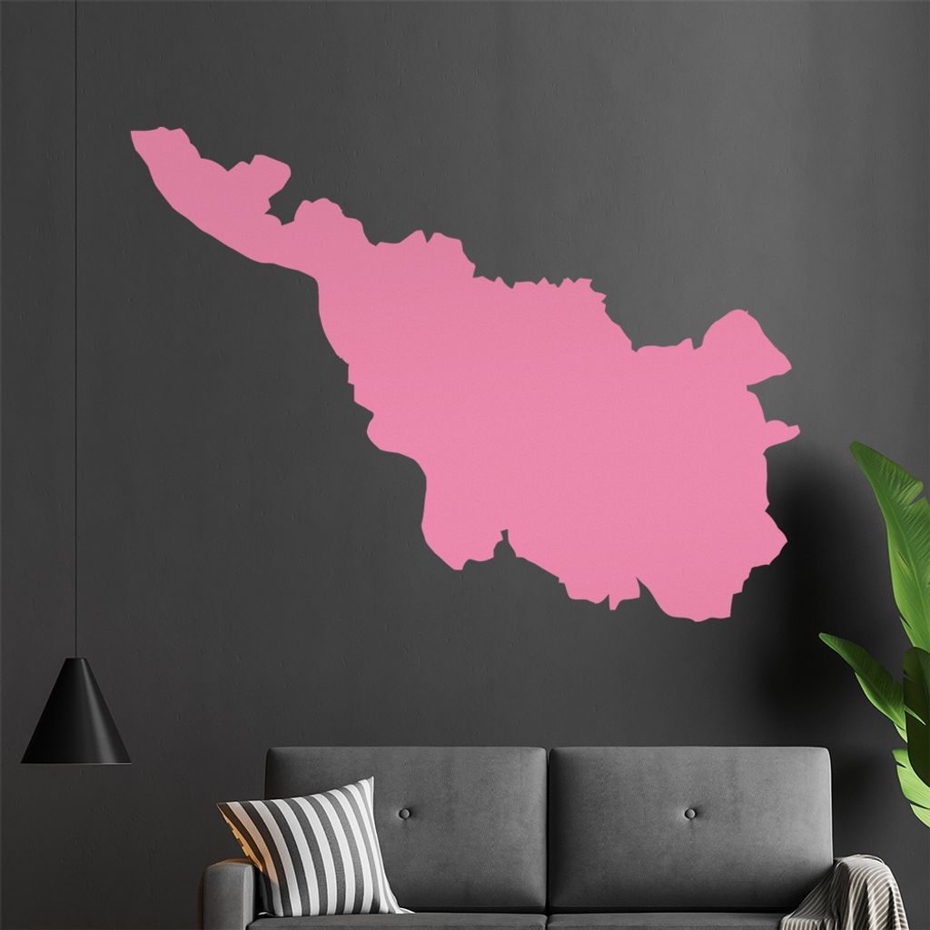 KIWISTAR Bundesland Bremen - Bremerhaven Wandtattoo in 6 Größen - Wandaufkleber Wall Sticker - Dekoration, Küche, Wohnzimmer, Schlafzimmer, Bade...