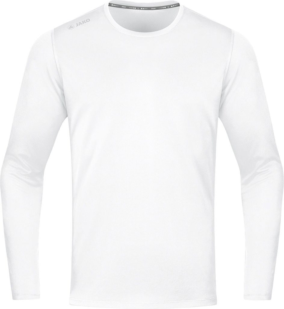JAKO Kinder Longsleeve Run 2.0, Farbe:weiß, Größe:164