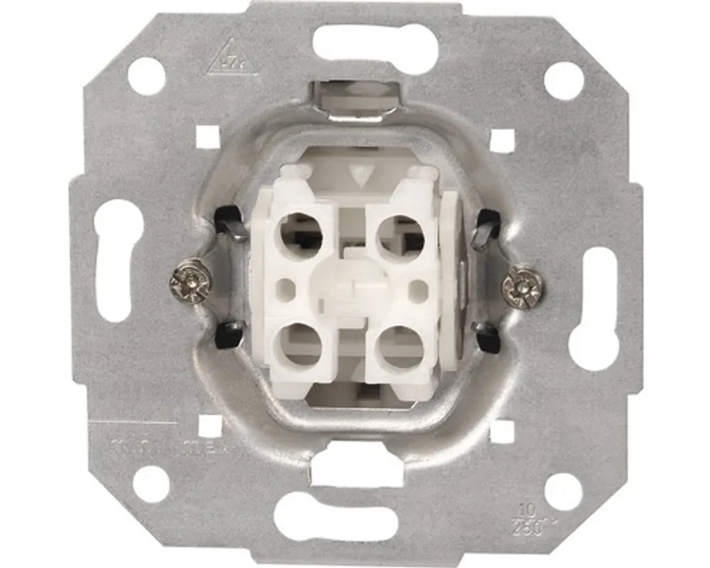 Kopp Bouton-poussoir double encastré 2 x socle à fermeture série HK07