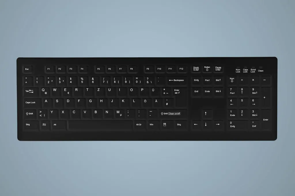 Clavier lavable USB Active Key AK-C8100 noir : la fin des microbes sur PC - 5