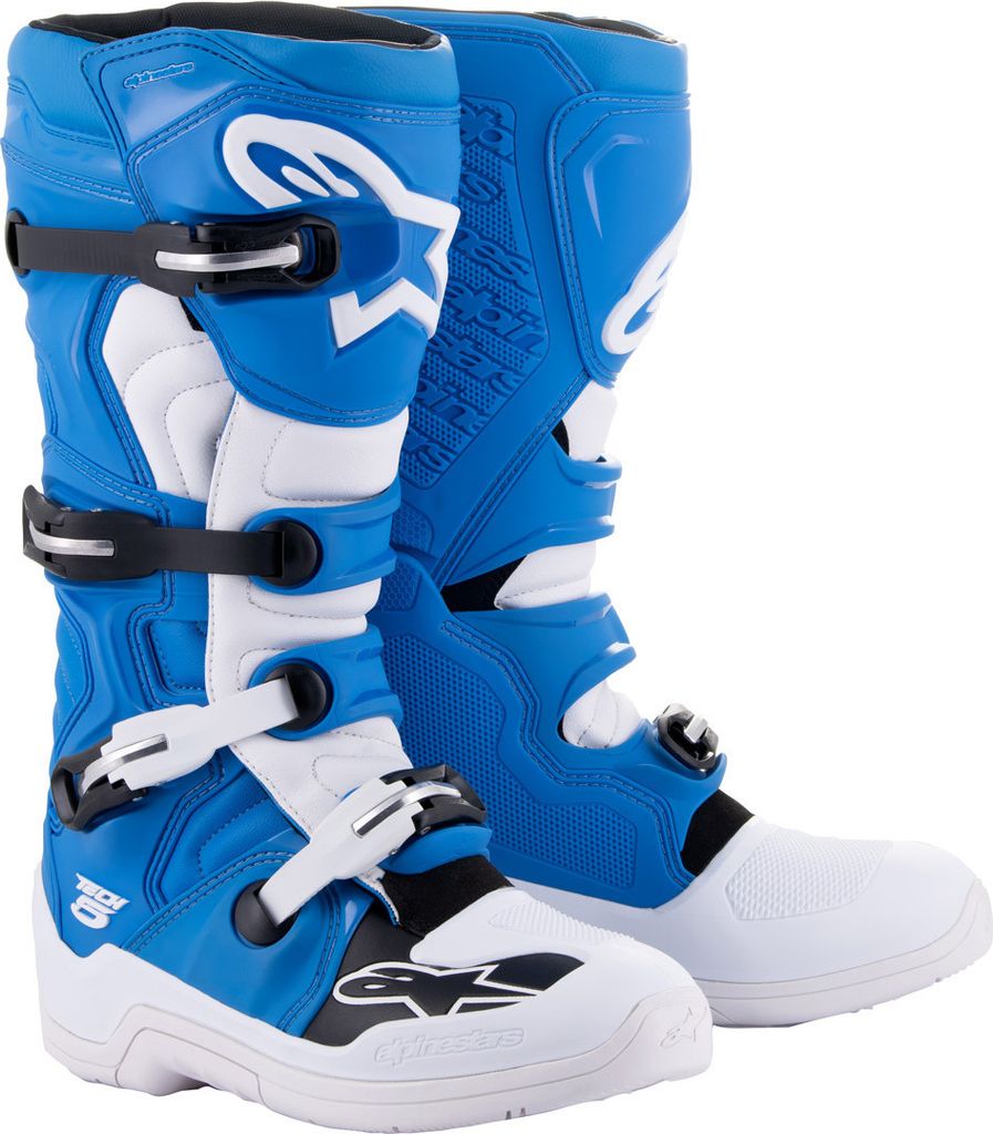 Alpinestars Stiefel Tech5 Bl/Wt