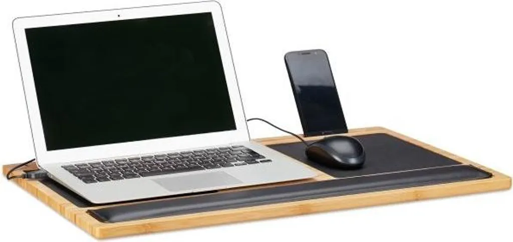 Tavolo per laptop in bambù