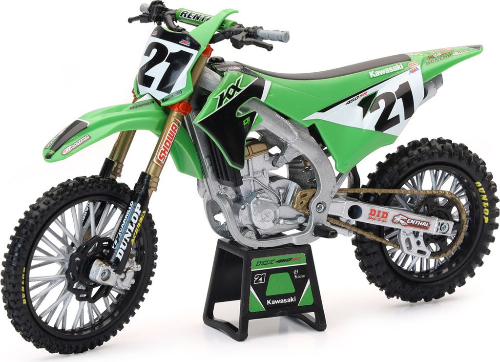 Kawasaki Kx450 J.anderson #21, New58413, Maßstab1/12, Newray
