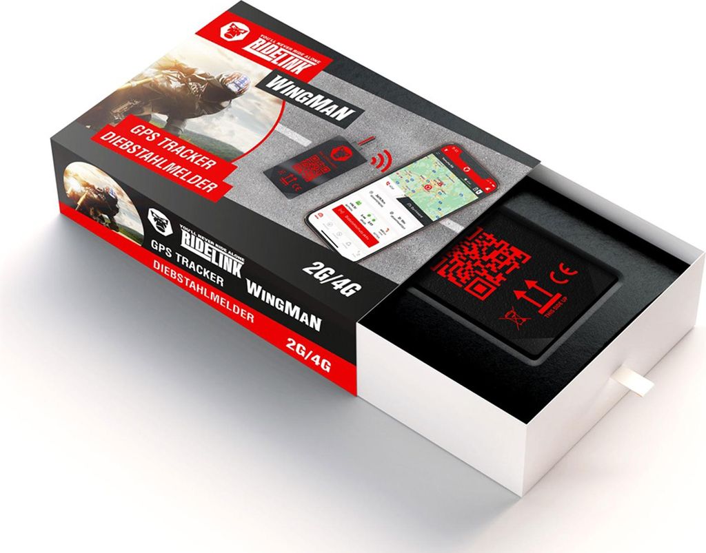 RideLink WingMan 4G, IP54 Tracking Modul
