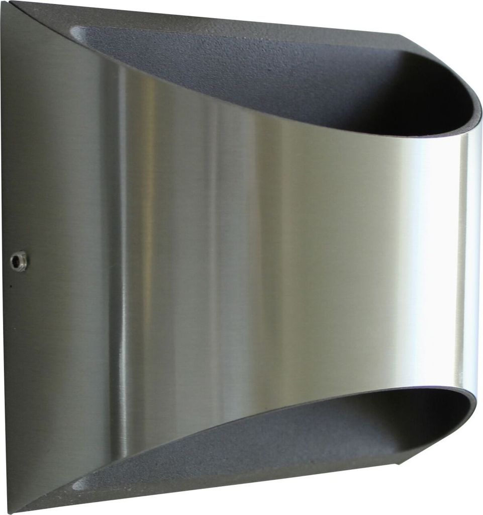 Lutec LED Außenwandleuchte Dodd Edelstahl Up- & Downlight Produktbild 2