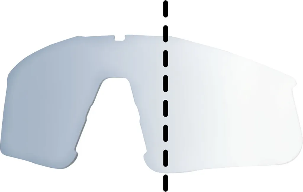 Visière photochromique bleue S0-S2 pour casque moto CGM 771A