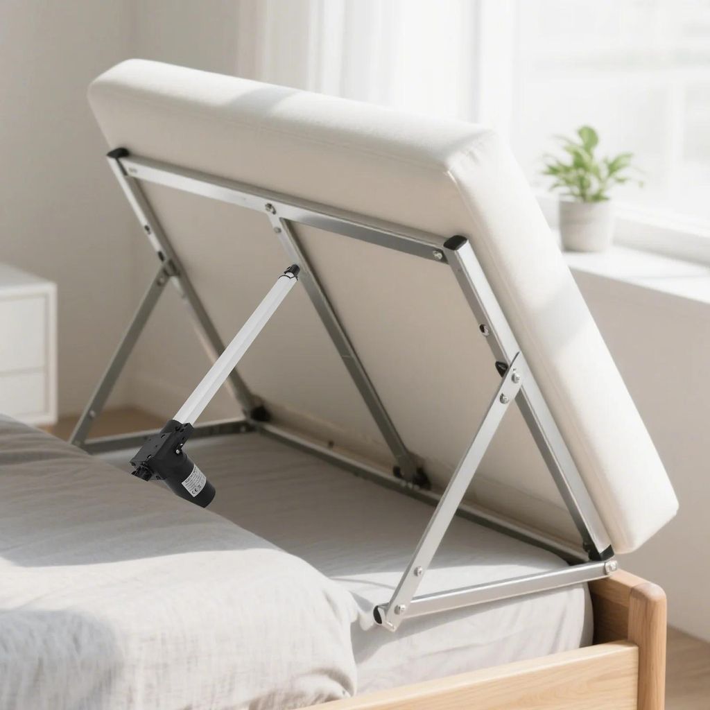 Linearantrieb, Linearaktuator - 12 V DC elektrisch - 6000 N Hubkraft - 4,29 m Hub - Integrierte Endschalter - Korrosionsbeständige Aluminiumlegier...