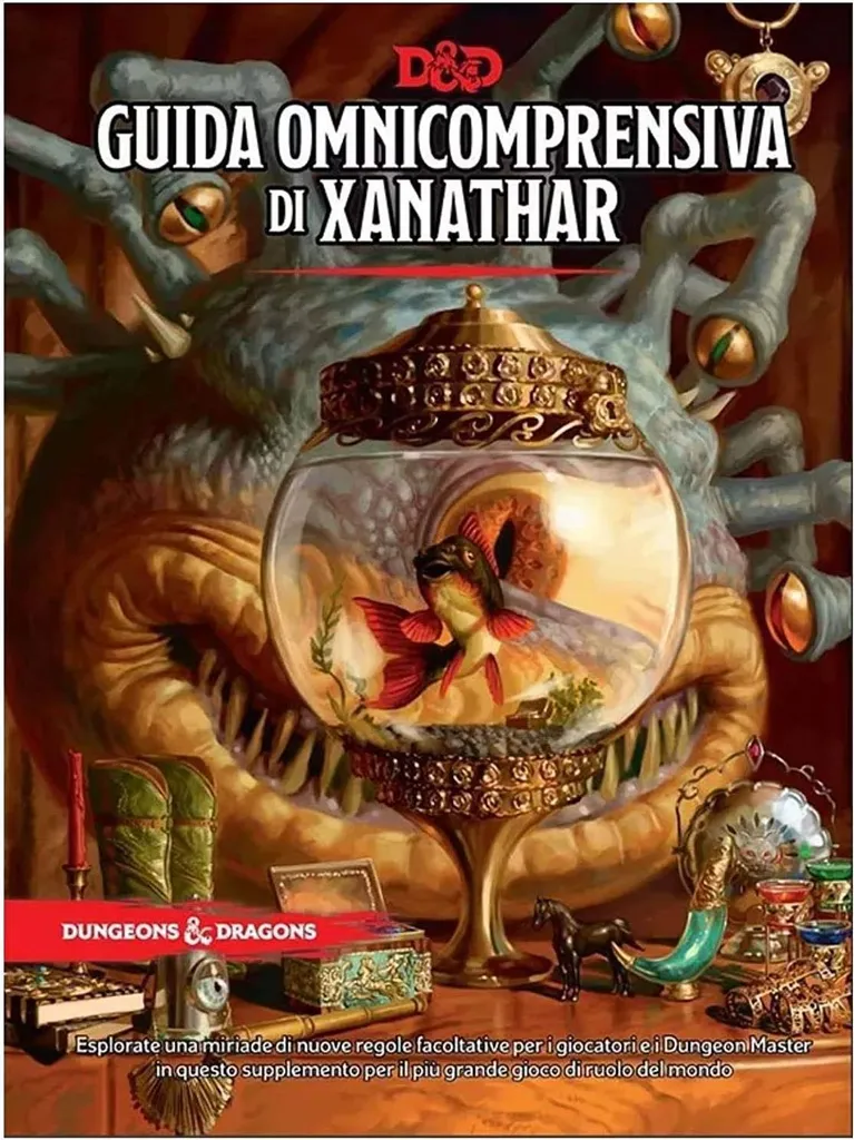 Livre de règles Dungeons & Dragons Guide Xanathar version italienne