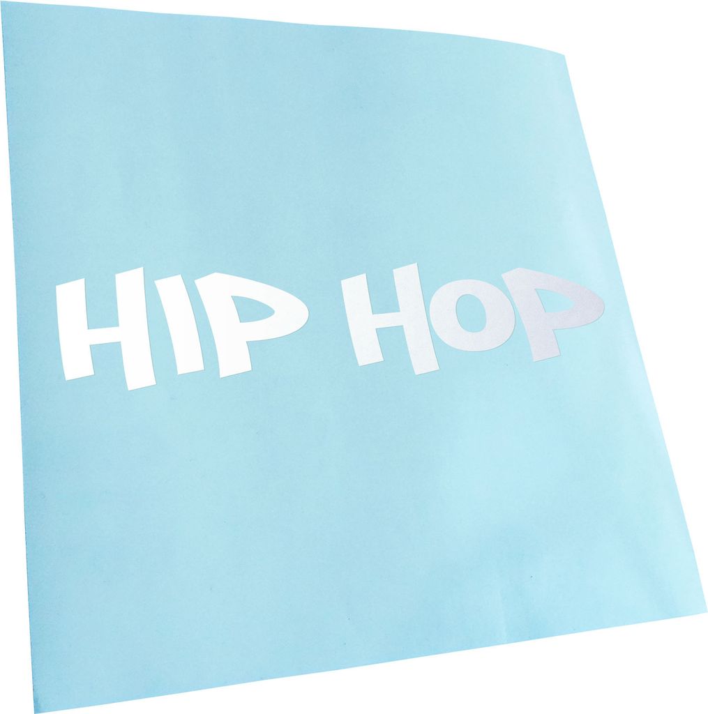 Kiwistar - Autoaufkleber - Hip Hop Musik Gangsta Style Rap Ghetto Heckscheibenaufkleber - Aufkleber für Auto Kfz Fahrrad, LKW, Truck Mofa