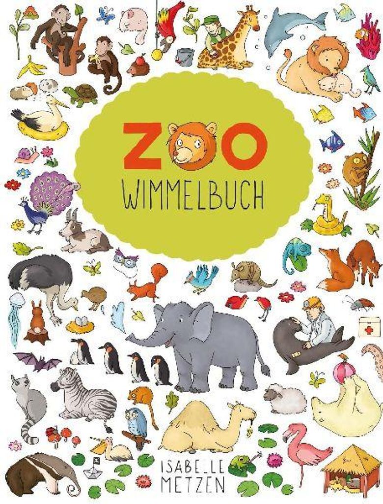 Zoo Wimmelbuch Produktbild 