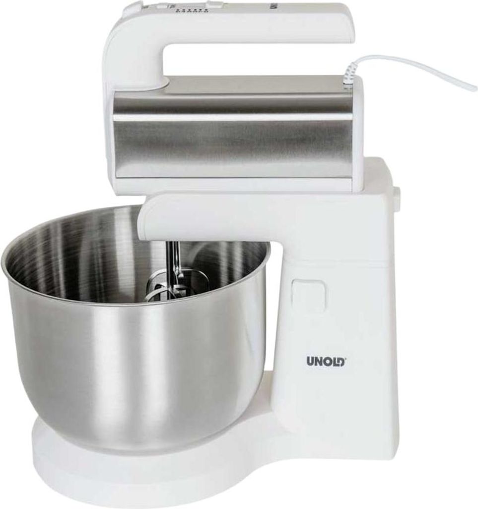 Unold 78720 Hannah: batidora de mano blanca con bol Imagen del producto 