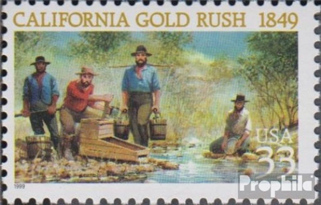 Briefmarken USA 1999 Mi 3139 (kompl.Ausg.) postfrisch Produktbild 