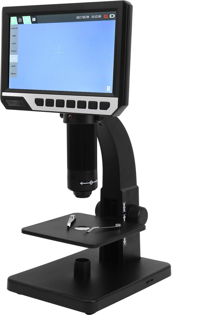 12MP 7in High?Definition Display 2000X Industrial Digital Microscope for Circuit Board Repairing