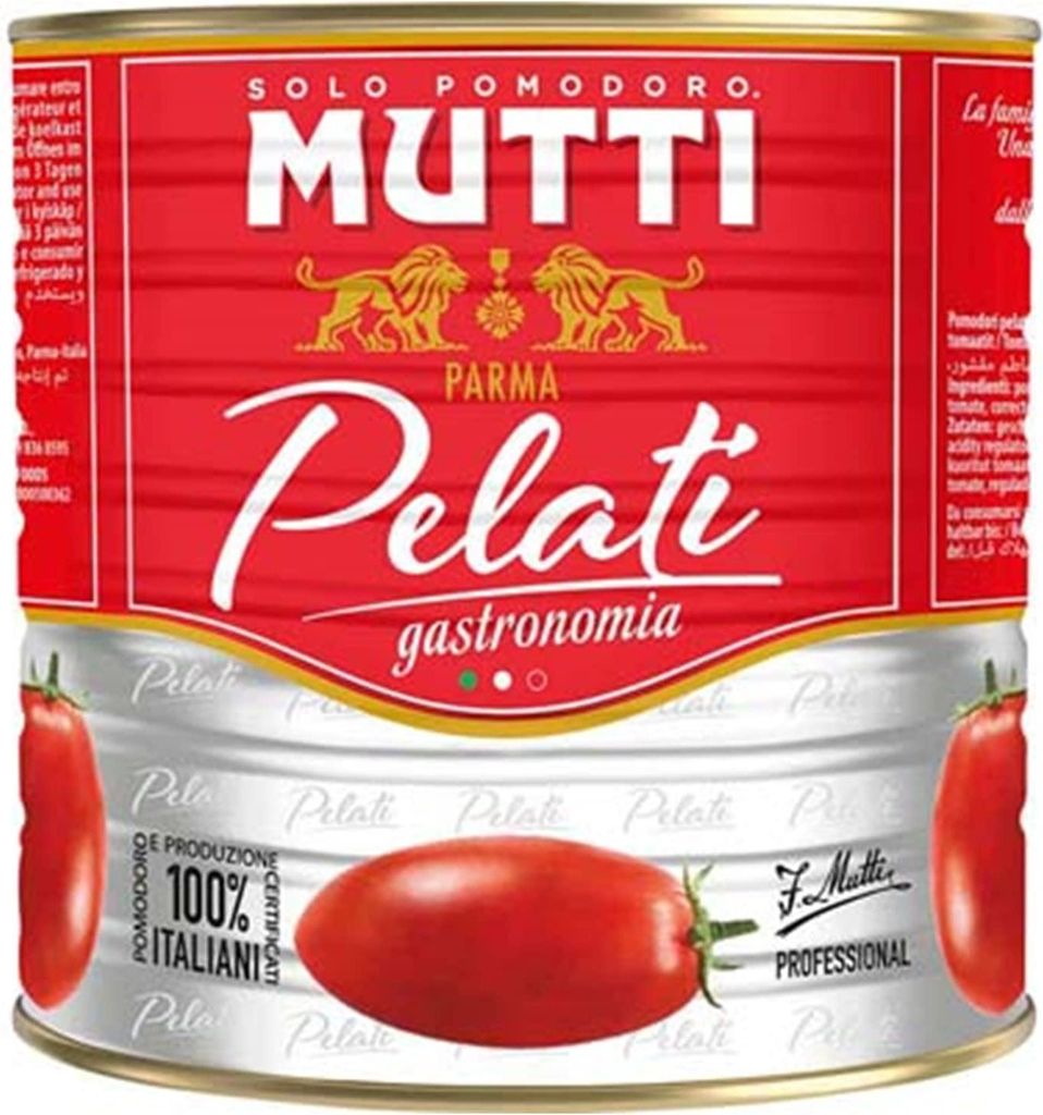 Mutti Geschälte Tomaten Selezione Gastronomia 2,5 kg (6 Stück)