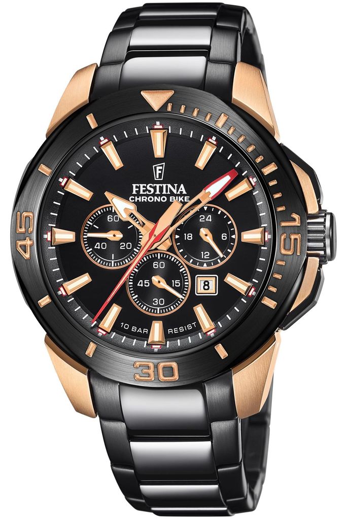 Festina Chronograf Special Edition Black Rose Gold Obrázok produktu 