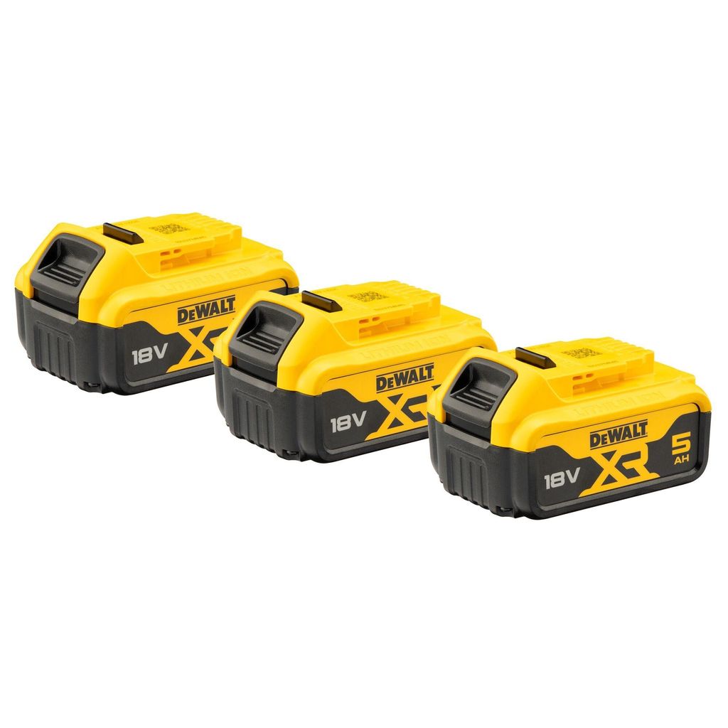 Kit di avviamento DeWALT 18V 3 batterie 5Ah DCB184P3 Immagine del prodotto 
