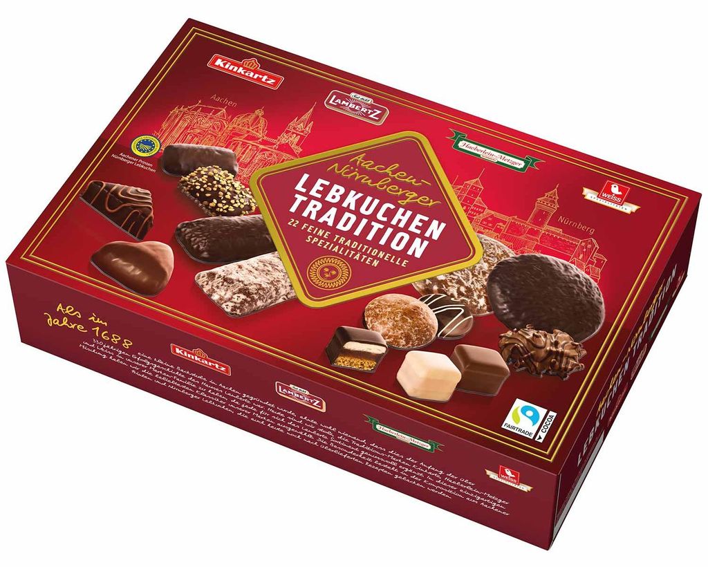 Lambertz Aachen-Nürnberger Lebkuchen Tradition 500g Produktbild 