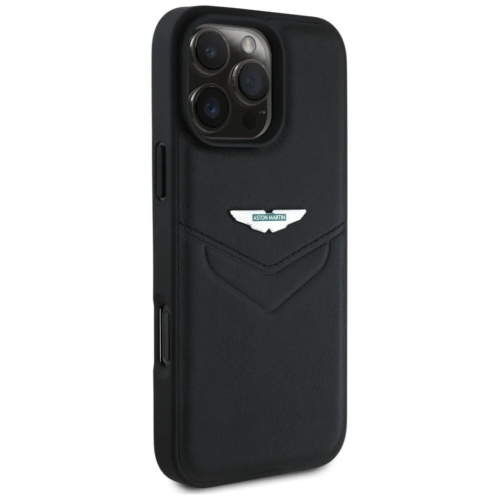 Protection Cuir Aston Martin iPhone 16 Pro Max pour Professionnel - 4