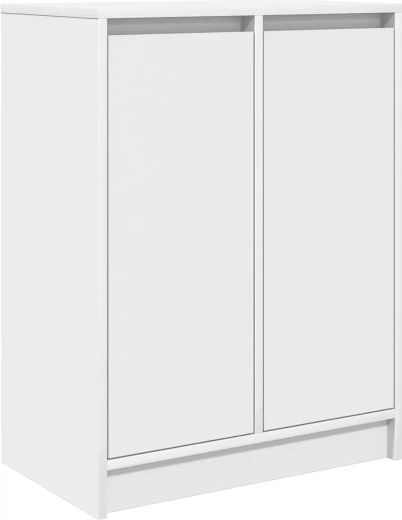 Credenza Bianca Compatta 57x34x76 cm: Mobiletto Economico e Chic