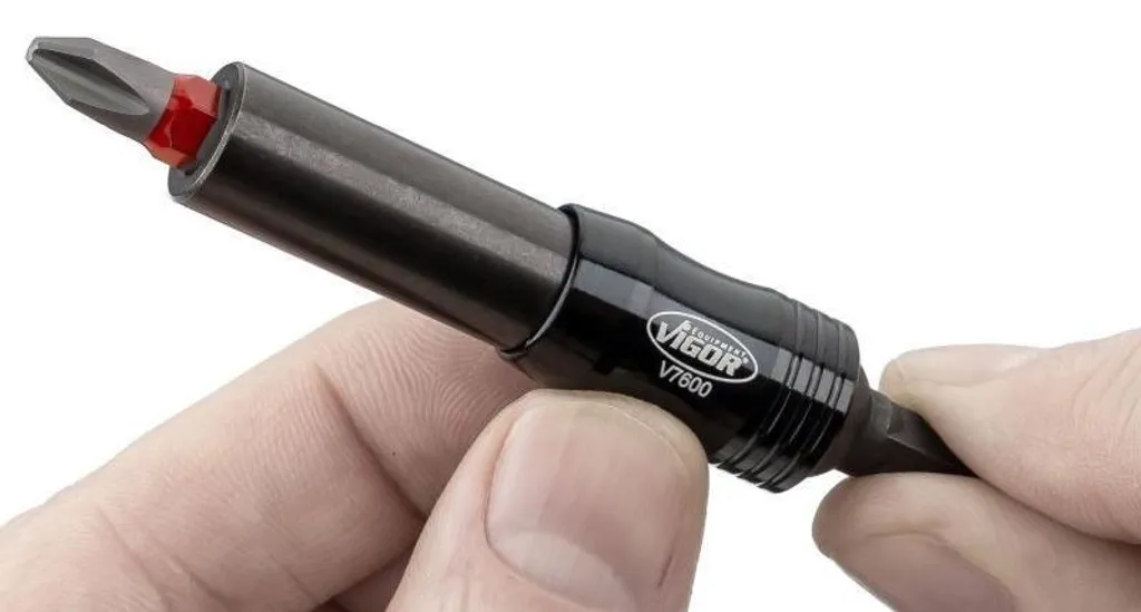 Porte-embout V7600 VIGOR 1/4" articulé : idéal pour accès difficiles - 9