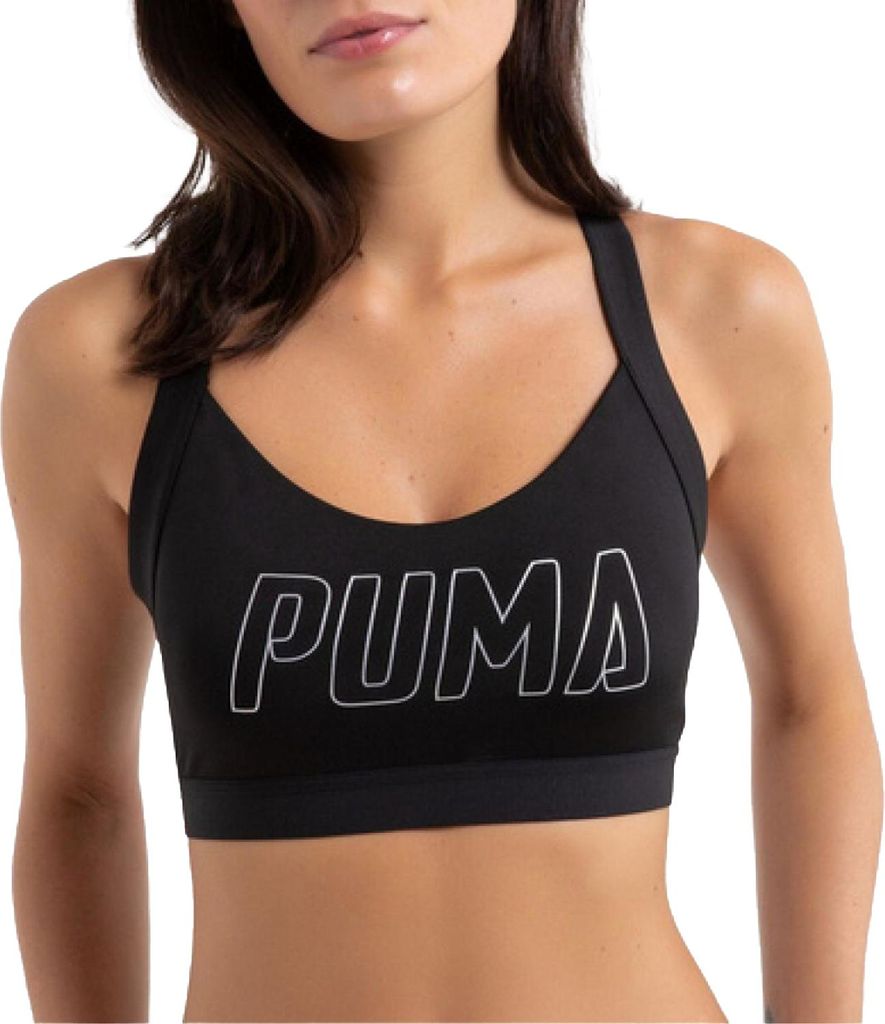 Puma - "DryCELL" Sport-BH für Damen PP2134 (XS) (Schwarz)