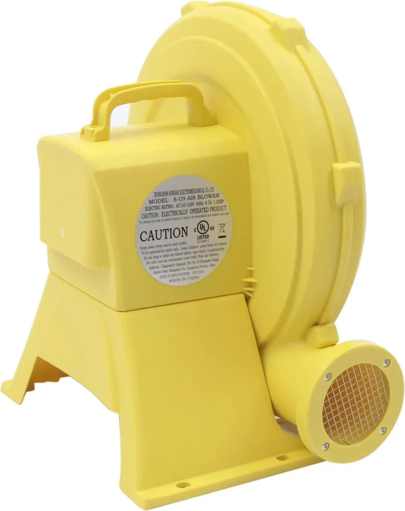 Souffleur pour structure gonflable géante - Débit d'air constant 950W