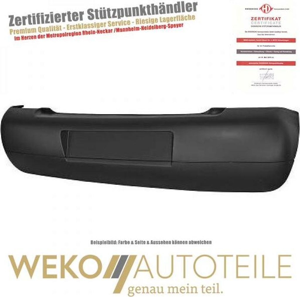 Stoßstange hinten DIEDERICHS 2208055 für VW