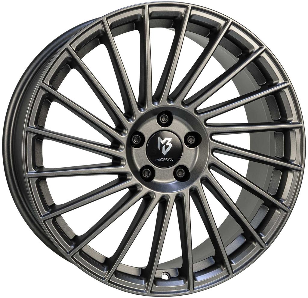 MB Design Felge VR3 7.5Jx18 ET 38 4x108 Grau Produktbild 