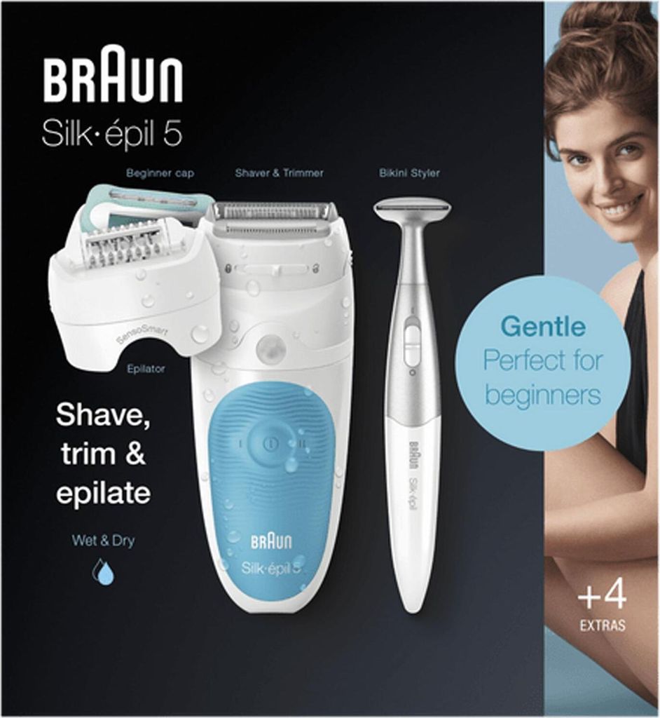 Braun Silk-épil 5 810 - Depilator - Bezprzewodowy - Zdjęcie produktu 9