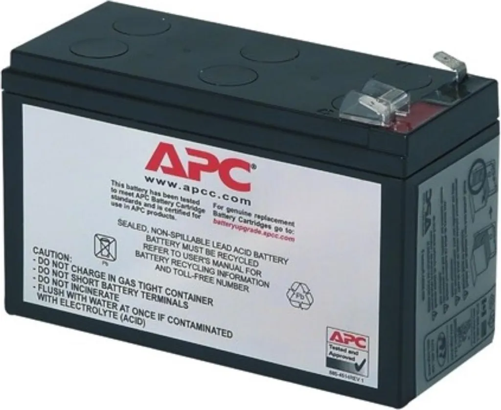 Batterie UPS RBC17 Transparente 12V 9Ah - Haute Performance OEM 220V