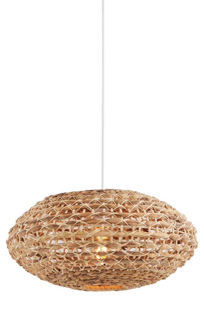 Light & Living - Hängelampe TRIPOLI - Braun - 50x50x23.5 cm Produktbild 