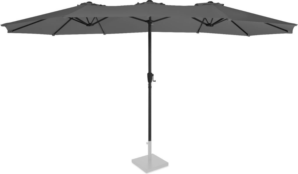 Vonroc Premium Sonnenschirm Iseo 460x270cm - Robuster Sonnenschirm - Extra groß