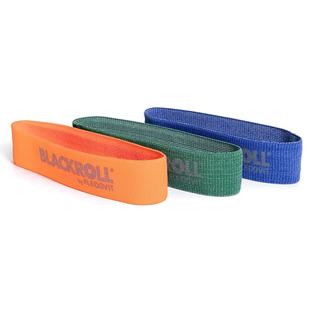 Bandes Élastiques Musculation Blackroll Loop Band Set de 3 Couleurs - 9
