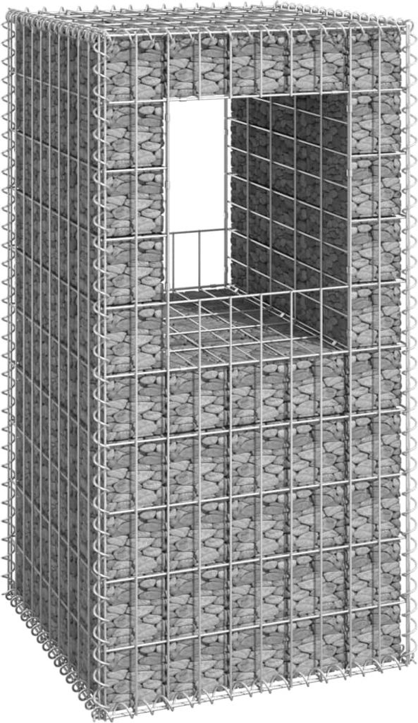 Maison Exclusive - Gabionensäule 50x50x100 cm Eisen
