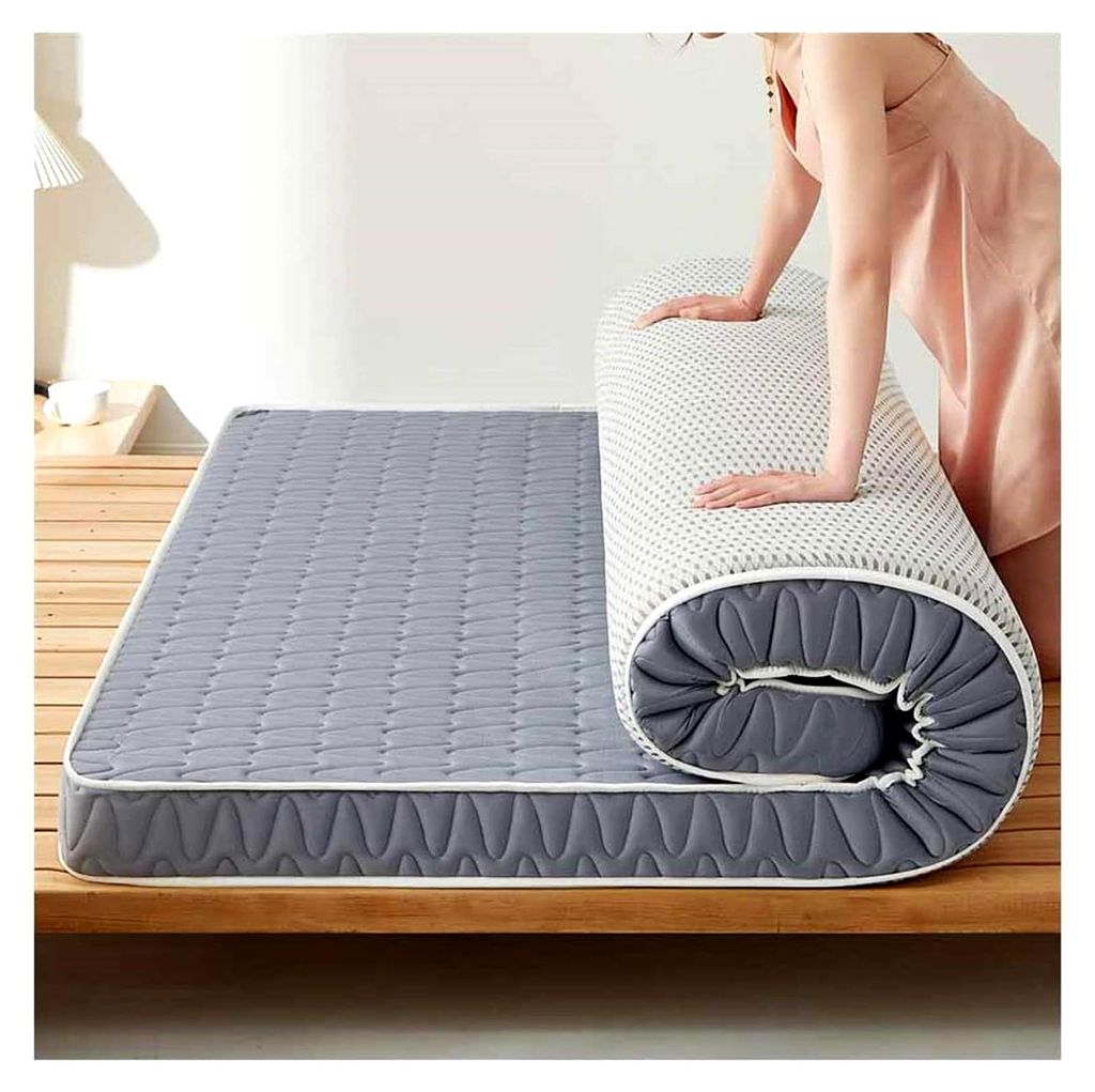 Faltbare Futon-Matratze, platzsparendes Design, geeignet für kleine Räume und Camping, leicht zu verstauen