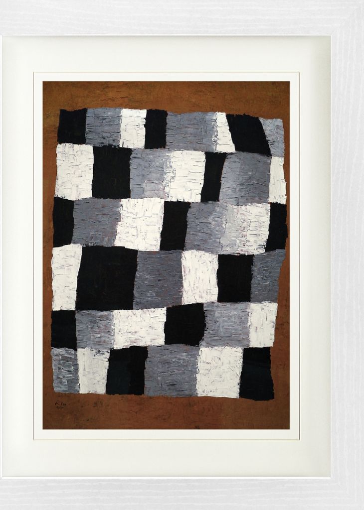 Paul Klee Gerahmtes Bild Mit Edlem Passepartout | Wand-Bilder | Im Bilderrahmen - Rhythmisches, 1930 (40 x 30 cm)
