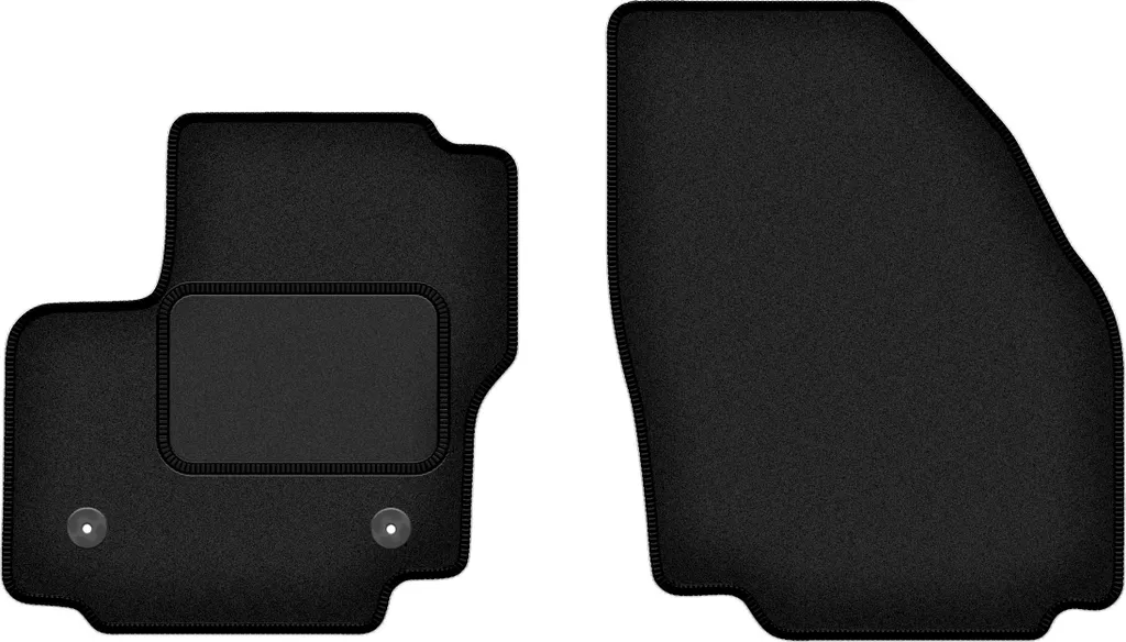 Set Tappetini Anteriori Ford Galaxy MK2 2012-2015 Velluto Nero 2pz