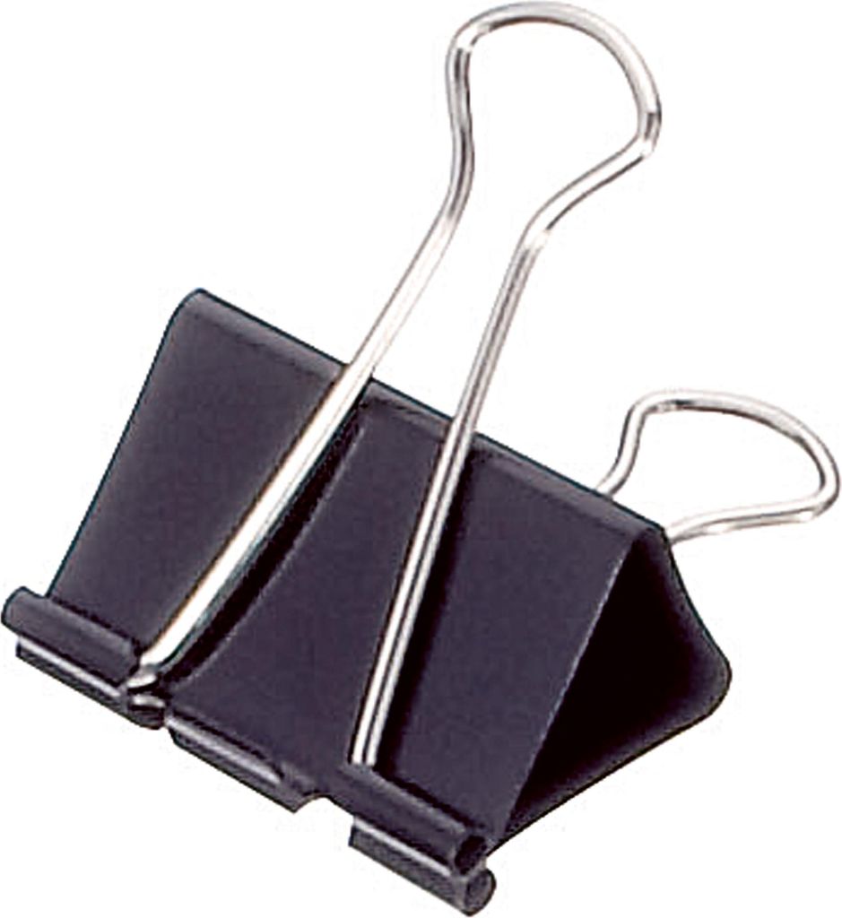 Soennecken Zacisk składany 1561 50x25mm czarny 12 Zdjęcie produktu 