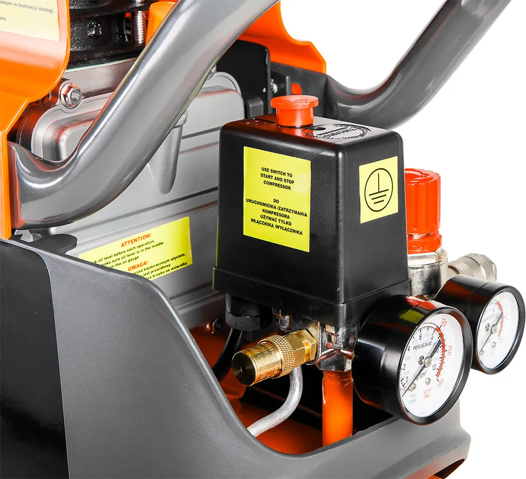 Compresseur 8 Bar Haute Performance 1050W - Capacité 50L NEO TOOLS - 8